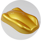Cetim sintético dourado para injeção de plástico