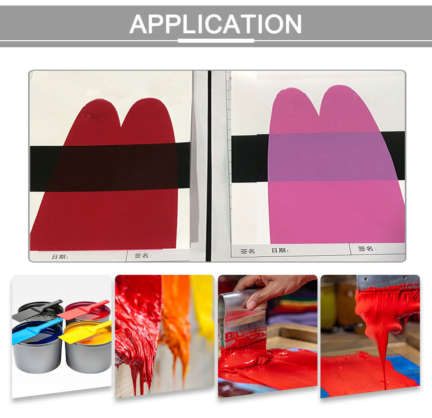 Aplicações do Pigmento Vermelho PR57:1