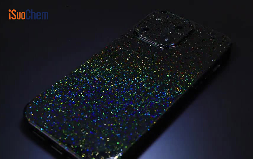 holographic silver glitter for ABS PC PP PMMA