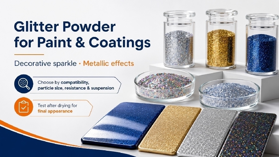 iSuoChem glitter powder grade selection for paint printing plastic and crafts