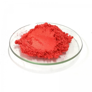 china brilhante mica pigmento vermelho corante