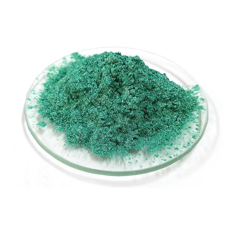 pigmento verde natural saudável do brilho da pérola