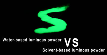 Ilumine sua vida: entendendo as vantagens do pó luminoso à base de solvente e à base de água da iSuoChem