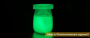 O que é pigmento fotoluminescente?