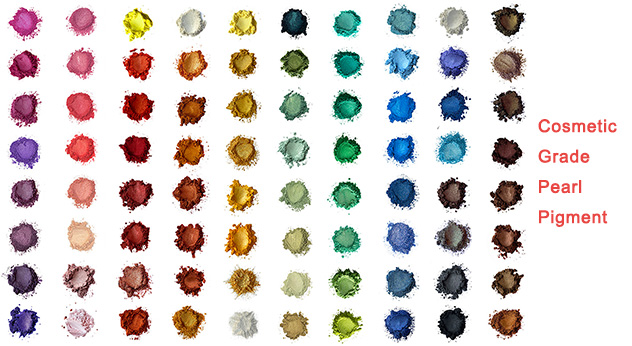  iSuoChem cartão de cor de pigmento pérola grau cosmético 80 cores