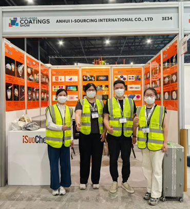 iSuoChem brilha na Feira de Revestimentos da Arábia Saudita 2025