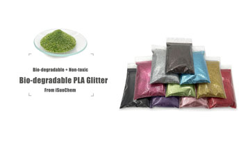 O que é glitter biodegradável?